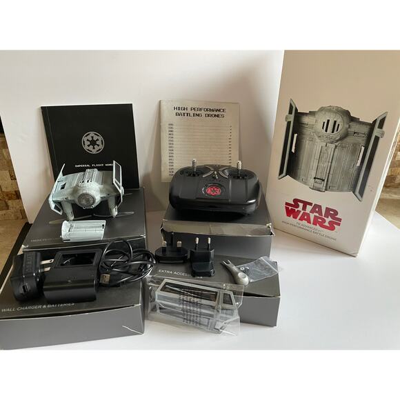 Propel Star Wars TIE Advanced x1 Battling Drone SW-0327-CX Quadcopter Parts Only - Picture 1 of 15